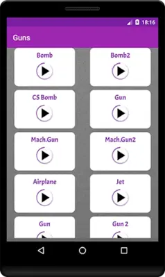 Sound Effects android App screenshot 1