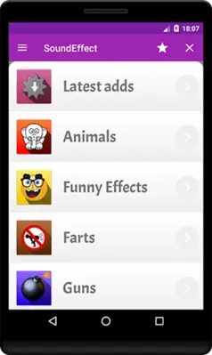 Sound Effects android App screenshot 5